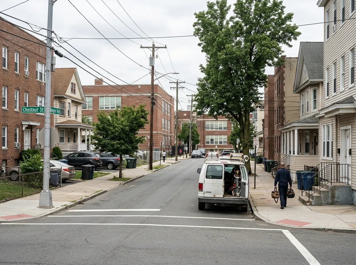 Plumber in Chestnut Street / Bergen Avenue, Kearny, NJ