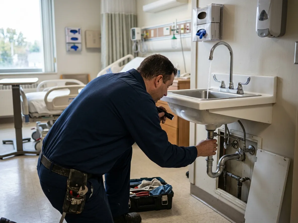 Our commercial plumbing process, from scheduling to final test