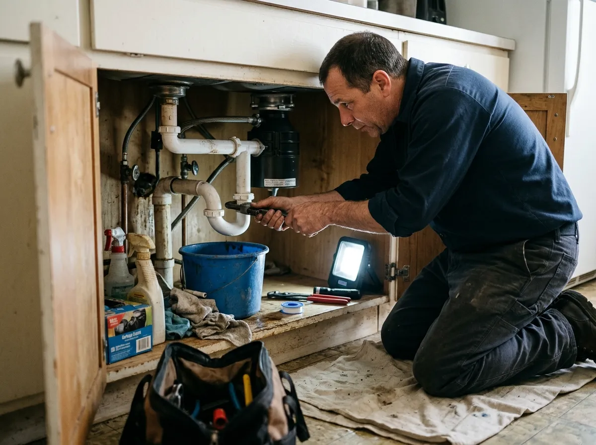 Our plumbers at work in Kearny Northeast