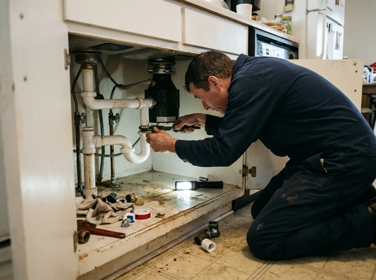 Our plumbers at work in Kearny West