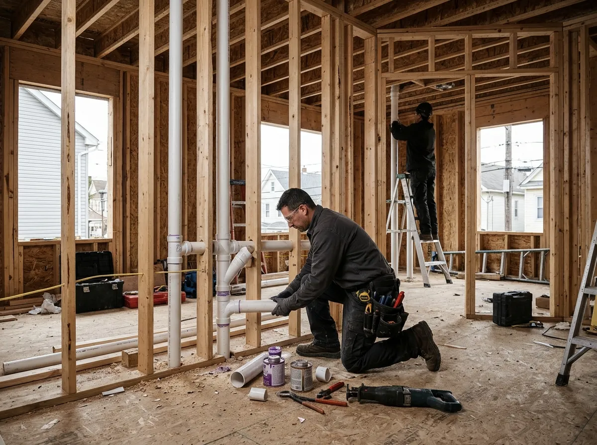 New Construction Plumbing in Kearny, NJ