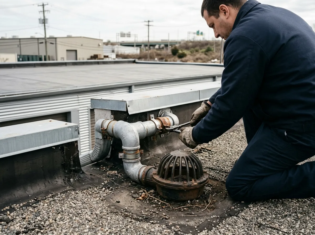 Our plumbers on site for Self-Storage & Mixed-Use Properties