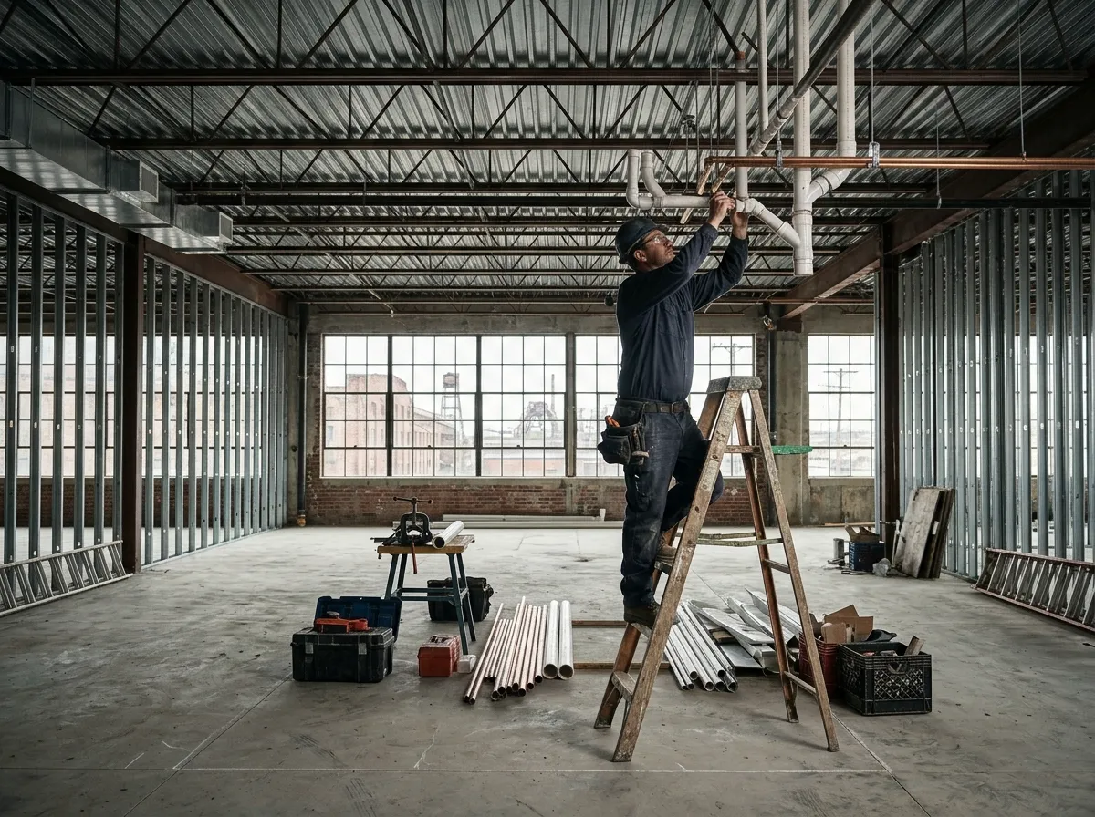 Tenant Improvement / Build-Out Plumbing in Kearny, NJ