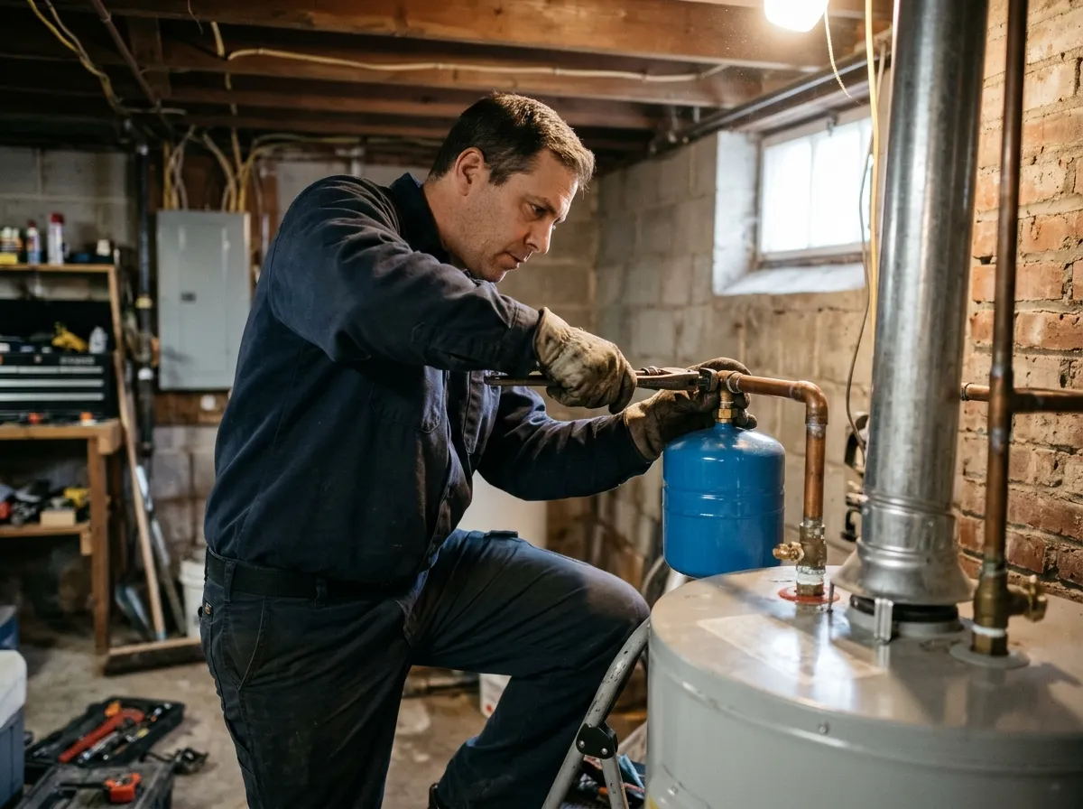 Our water pressure regulator services process, from assessment to final test